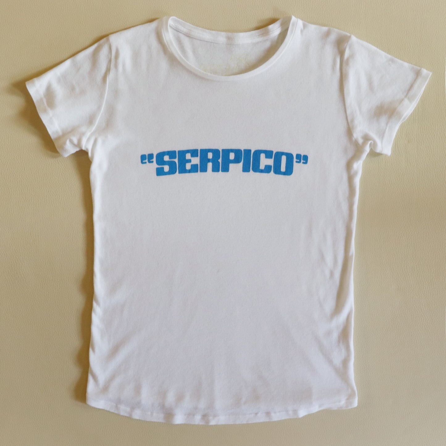 SERPICO WHITE TEE SHIRT