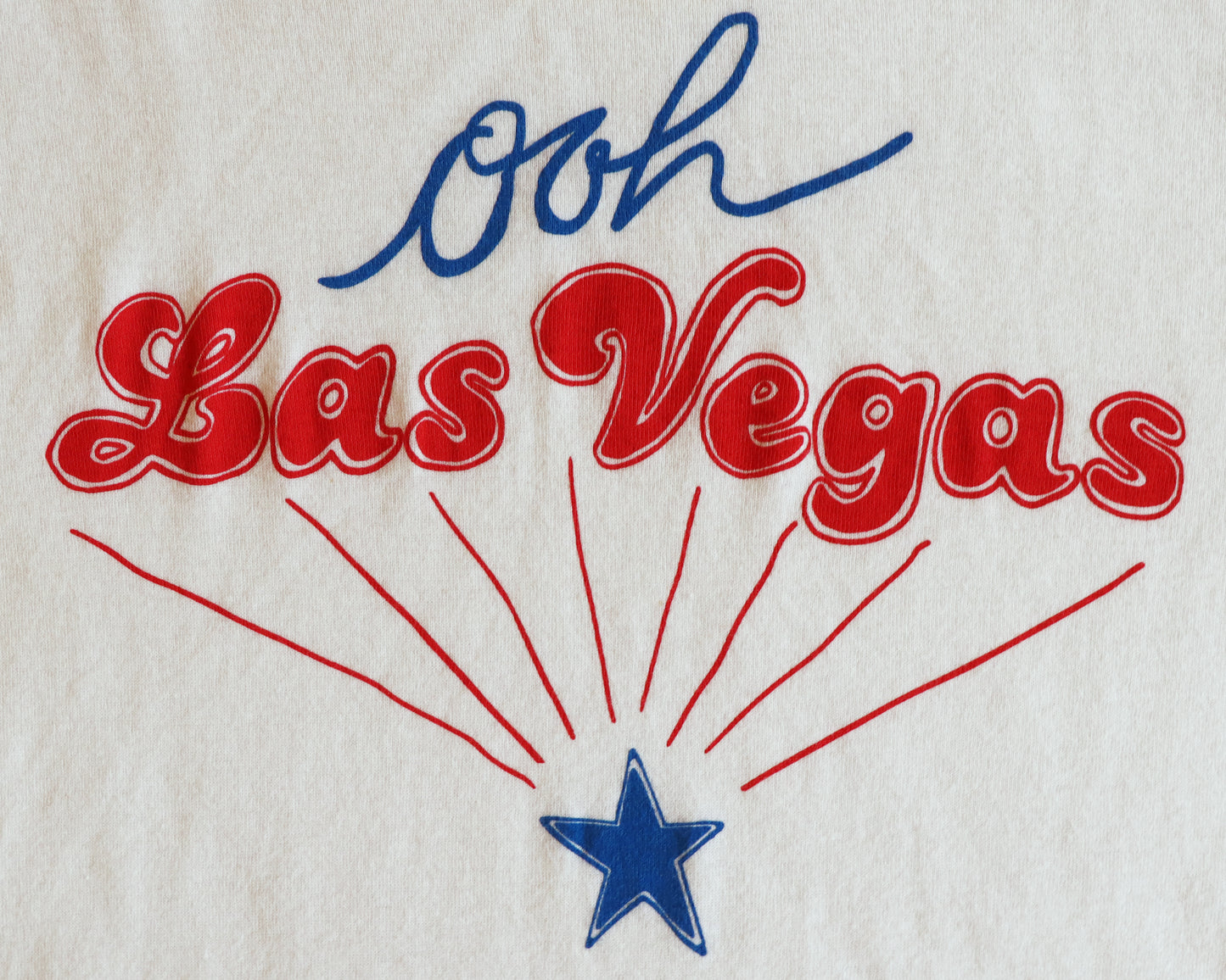 OOH LAS VEGAS WHITE TEE SHIRT