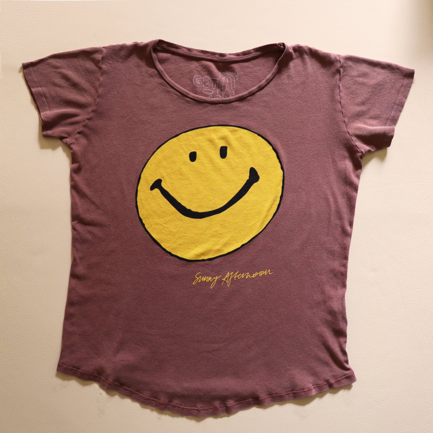 SUNNY AFTERNOON BROWN TEE