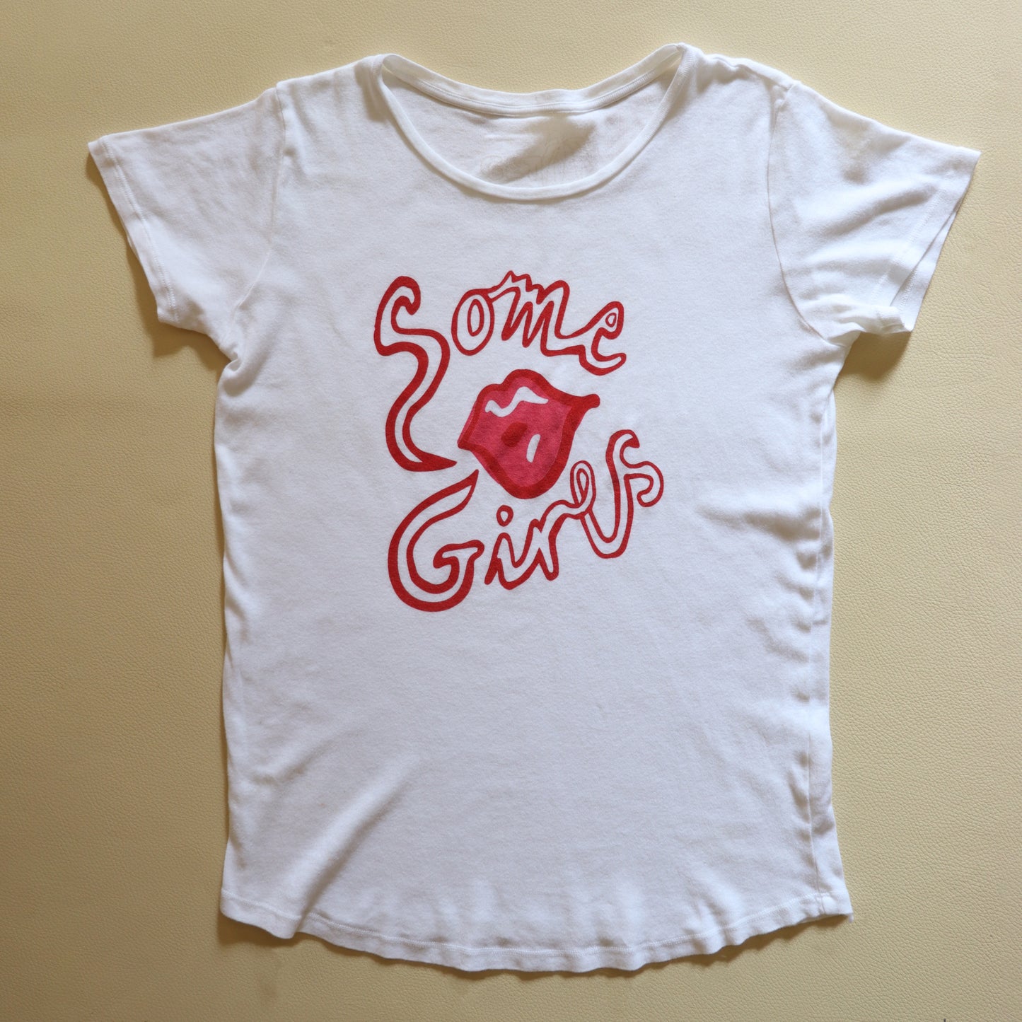 SOME GIRLS WHITE TEE SHIRT