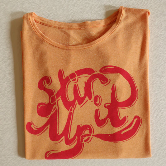 STIR IT UP ORANGE TEE