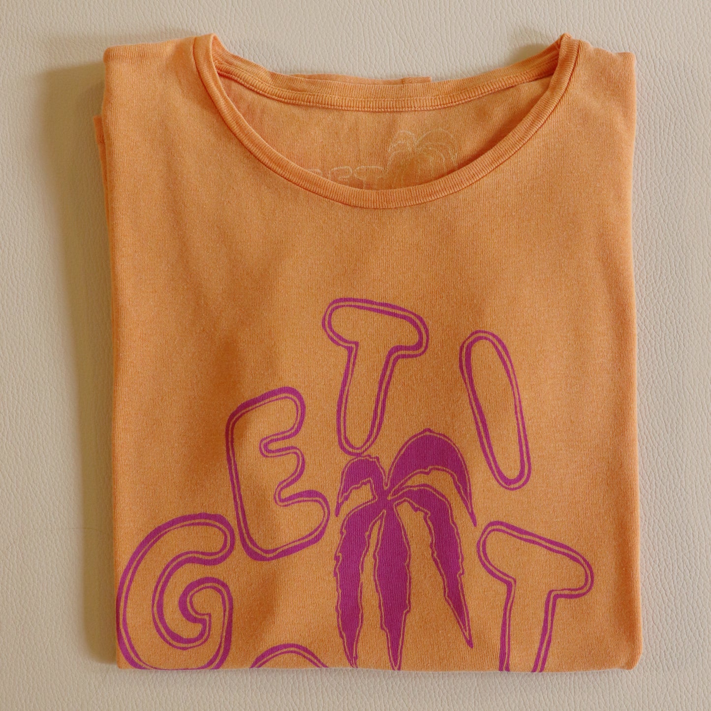 GET IT ON MAGENTA ORANGE TEE