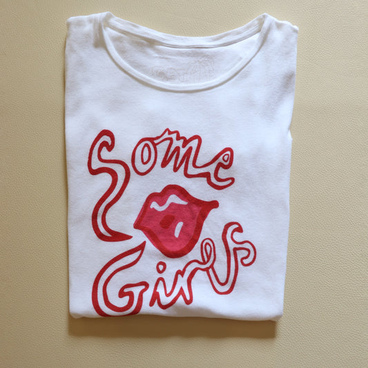 SOME GIRLS WHITE TEE SHIRT
